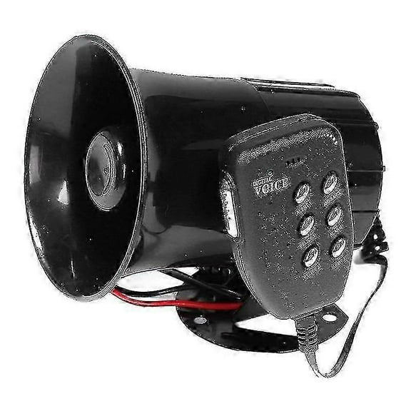 6 Sound 100w Tone Loud Horn Motorcycle Auto Car Vehicle Truck Speaker Warning Alarm Siren Police Fire Ambulance