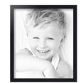 thumbnail image 2 of ArtToFrames 12" x 14" Contemporary Black Picture Frame, 12x14 inch Black Wood Poster Frame (WOM-4730),  Pack, 2 of 7