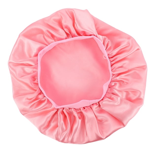 Gorro de dormir de ala ancha Gorro elástico para dormir Gorro para el cuidado del cabello Cubierta para la cabeza para dormir de noche