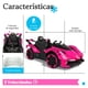 thumbnail image 2 of Montable Eléctrico The Baby Shop - go kart eléctrico, control remoto, 12v, luz, sonido Rosa -, 2 of 6