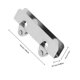 thumbnail image 2 of KAKOWELY 2Ud Hardware De Polea Para Puertas Correderas De Gabinete Con Construcción Robusta Y Estable, 2 of 8