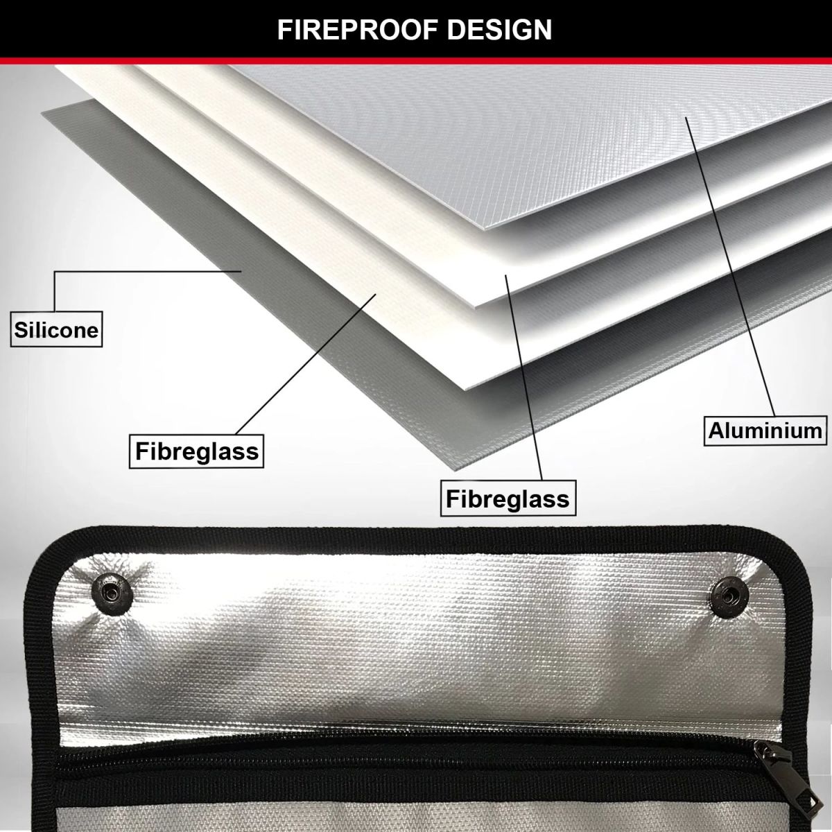 SentrySafe Fiberglass Fire Resistant Document Bag photo 6