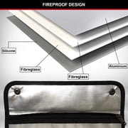 SentrySafe FBWLZ0 Fiberglass Fire Resistant Bag for Documents, 15.0 in x 11.0 in x 1.5 in