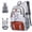 gray, variant on Large Capacity Lightweight Outdoor Travel Backpack with Shoe Compartment - Mountaineering, Camping and Hiking Bag, Durable Polyester, Adjustable Shoulder Straps, Multiple Pockets, Travel Backpacks