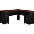 thumbnail image 1 of Fairview L Shaped Desk with storage in Antique Black - Engineered Wood, 1 of 7