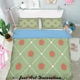 thumbnail image 1 of 3D Red Flowers Pattern Quilt Cover Set Bedding Set Pillowcases 347, 1 of 2