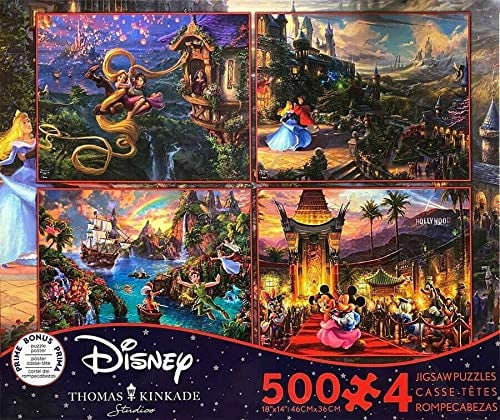 Thomas Kinkade Disney Peter Pan 1000pc Jigsaw Puzzle 
