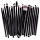 thumbnail image 3 of Juego de 20 brochas de maquillaje para base líquida, 3 of 7