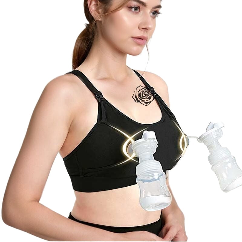 Hands-Free Pumping Nursing Bra: Comfortable Support for Busy Moms