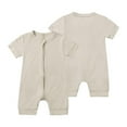 thumbnail image 1 of Baby Onesie Set Bamboo Fiber Material Fabric Comfortable for 0-24 Months Babay, 1 of 5
