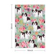 thumbnail image 3 of 4 Pcs Funny Kitchen Towels,Shih Tzu Dog and Flower Floral Microfiber Dish Towels,Kitchen Tea Towels,Kitchen Towel Set (18" X 26"), 3 of 3