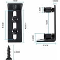 thumbnail image 2 of Sliding Door Roller Guide - With 2 Rollers - For Sliding Doors - Black, 2 of 5