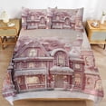 thumbnail image 6 of 3 Pcs Soft Bedding Set, Includes 1 Duvet Cover with Zipper And 2 Pillow Shams,Winter Christmas Sweet Candy King(102"×90"), 6 of 8