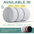 thumbnail image 3 of 33 Feet Self Stick Silicone Door Seal Strip for Windows, Doors, Glass Shower Door, Sliding Door Weatherstrip Draft Stopper Weather Stripping Tape Roll Exterior Door Frame Sealers, 3 of 7