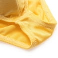 thumbnail image 6 of UVEASISHA Men's Underwear Cotton Briefs Low Rise Soft Underpants Comfy Stretch Triangle Yellow XXL, 6 of 10