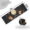 thumbnail image 5 of Yayeee Runner Rug for Bedroom 2'x6' Machine Washable Hallway Non Slip Mat, Black Halloween Dancing, 5 of 8