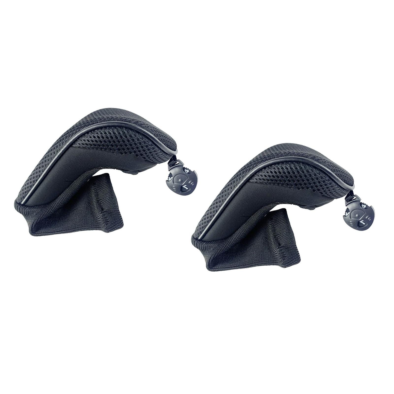 2 Pieces Golf Hybrid Club Cover Protective Sleeve Wear Resistant Polyester Golfers Portable Training Supplies