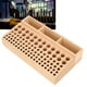 thumbnail image 4 of Portaherramientas Artesanales De Madera ANGGREK estante de Almacenamiento 98 Agujeros Para Perforadoras Artesanales de Cuero Con Herramientas de peinado cepillos, 4 of 7