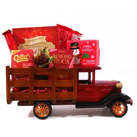 Holiday Sweets Truck Gift Basket (Best Holiday Cookie Baskets)