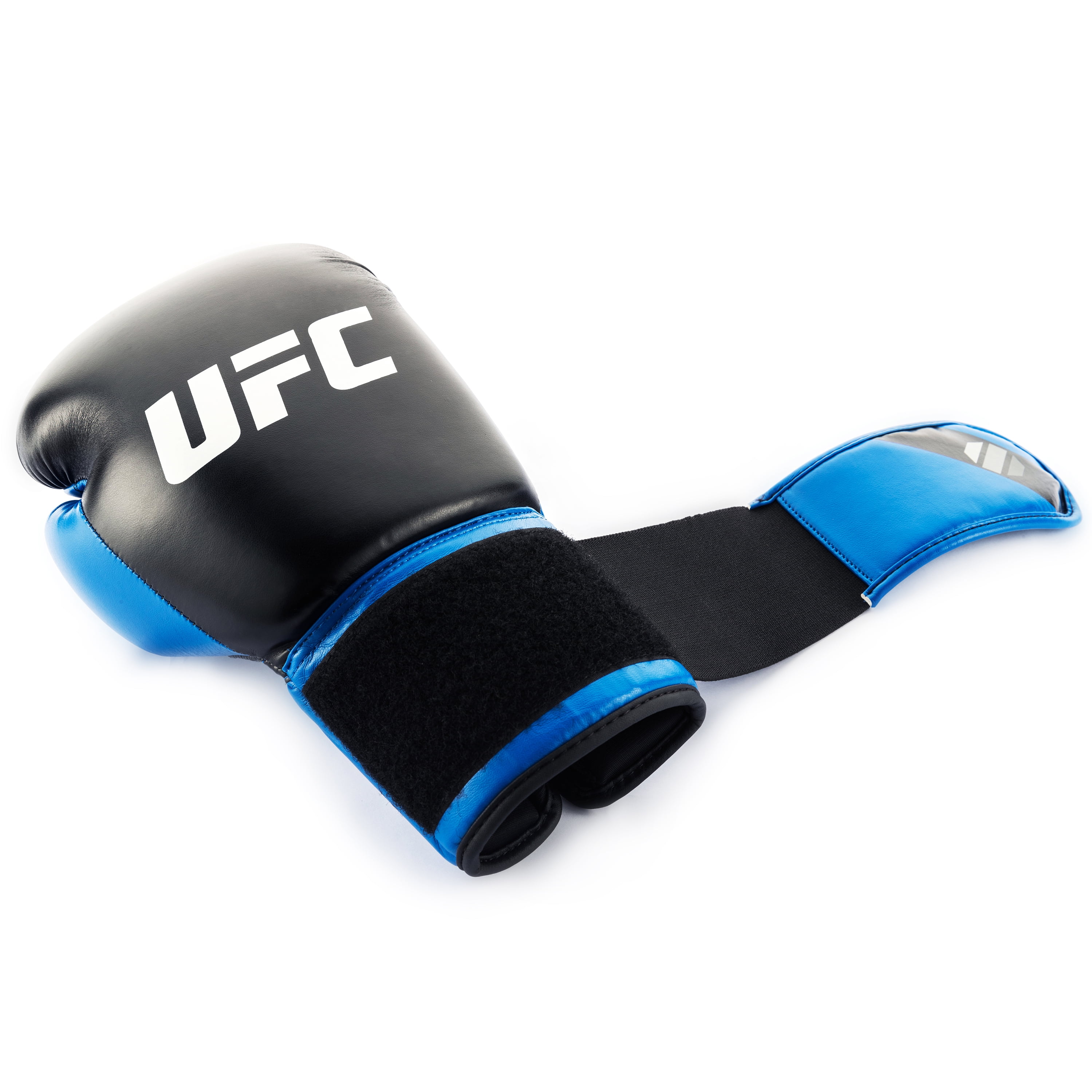 UFC Compact Bag Gloves - S/M, Blue/Black - Heavy Bag Training Gloves for Boxing & Mixed Martial Arts, with Form-Fit Ergonomic Hand Compartment