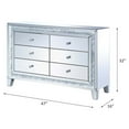 thumbnail image 6 of ACME Noralie Console Table with LED Lighting in Mirrored, 6 of 6