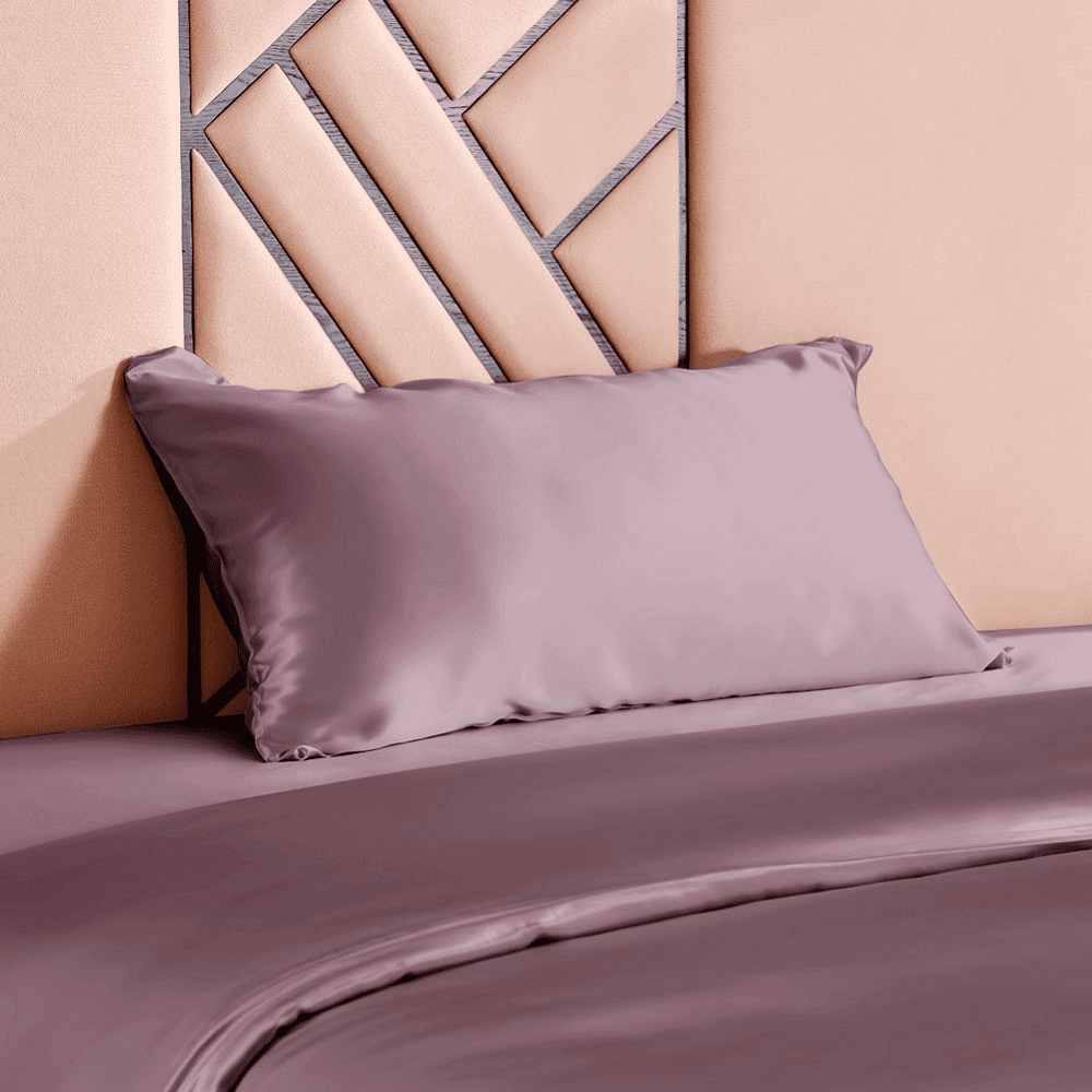 THXSILK 100 19 Momme Silk Pillowcase with Hidden Zipper, Super Soft