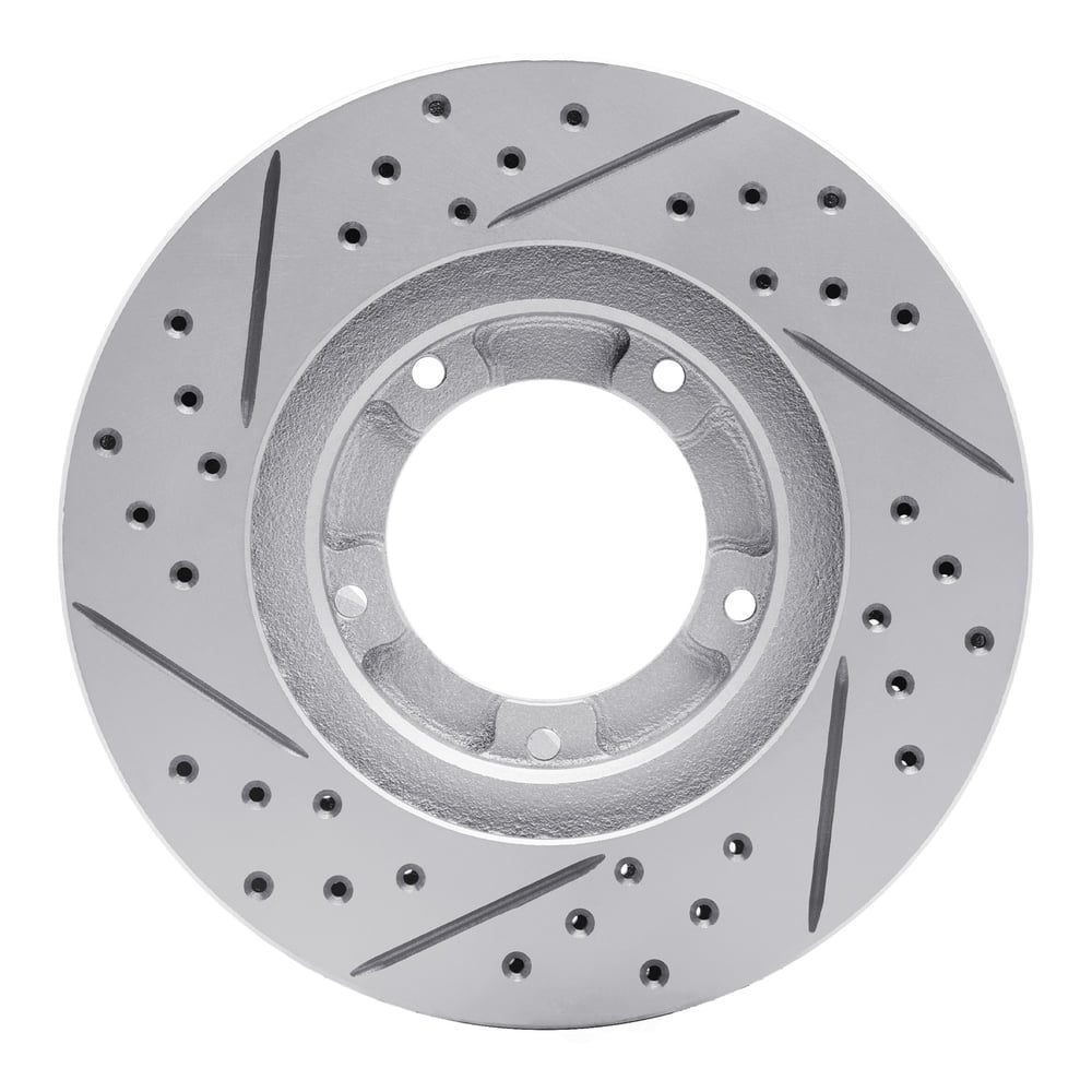 Dynamic Friction Company 830-76120R DFC Geoperformance Rotor - Drilled and Slotted