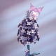 thumbnail image 3 of Juego de rompecabezas de madera 3D hecho a mano, color lila, Hello Kitty Kuromi, 3 of 6