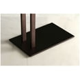 thumbnail image 4 of Kingston Brass Edenscape Pedestal Dual Towel Rack, 4 of 7