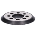 thumbnail image 4 of Placa de soporte para pulidora de 5 pulgadas, 8 orificios, aleación de aluminio negro para lijadora eléctrica, acabado y pulido, 4 of 14