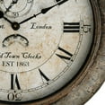 thumbnail image 2 of Zentique 17.5 in. Iron Wall Clock, 2 of 3
