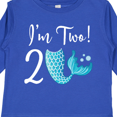 thumbnail image 4 of Inktastic 2nd Birthday Mermaid Party Girls Long Sleeve Toddler T-Shirt, 4 of 5