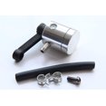 thumbnail image 2 of Silver Universal Motorcycle Front Brake Tank Fluid Oil Reservoir Master Cylinder, 2 of 2