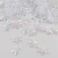 thumbnail image 3 of 1000 Uds adornos de copo de nieve con purpurina decoraciones colgantes de Navidad, 3 of 5