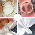 thumbnail image 3 of Trianu 4Pcs Gold Scarf Ring Clip Shirt Clip T-shirt Ties Clips Clothes Corner Knotted Button for Women and Girls, 3 of 5