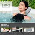 thumbnail image 6 of Bestway Milan AirJet Hot Tub with 2 SaluSpa Non-Slip Spa Seat and Headrest Pillow, 6 of 12