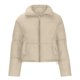 thumbnail image 3 of Chaquetas y abrigos casuales sin capucha de manga larga para mujer, abrigo de moda con bolsillo y cremallera, chaqueta larga de invierno de algodón con plumón de manga larga para mujer, 3 of 7