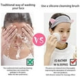 thumbnail image 6 of 2 Pack Face Scrubber, Silicone Face Wash Brush - Manual, Waterproof Facial Cleansing & Exfoliating Brushes, 6 of 15