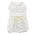 thumbnail image 1 of Princess Dog Dress Cute Soft Elastic Lightweight Breathable Puppy Bow Dress for Pet Outfits White XS, 1 of 1