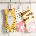thumbnail image 1 of Heat Resistant Oven Mitts with Cute Cat Paw Design - Extra Long Kitchen Gloves for Baking, Grilling & Cooking, 1 of 4