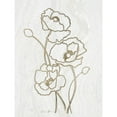 thumbnail image 3 of Brown, Denise 19x24 Black Modern Framed Museum Art Print Titled - Golden Peony 3, 3 of 5