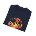 thumbnail image 4 of Key West Tropical Sunset with Palm Trees Beach Vibes T-shirt, 4 of 4