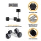 thumbnail image 3 of Set de 2 Pesas Hexagonales de 2.5 kg / 6lb Marthing Kit Mancuernas Hexagonales Acero Recubrimiento de Caucho, Diseño Estable, Resistentes y Funcionales para Entrenamiento en Casa y Gimnasio, 3 of 5