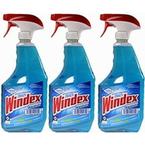 Powerized Glass Cleaner with Ammonia-d, 32 Oz. Trigger Spray Bottle (Pack of 3)