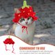 thumbnail image 3 of unbranded Accesorio Sombrero De Fresa Para Perros Y Ideal Para De Fiesta, 3 of 6