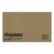 Ninjamas Boys Bedwetting Nighttime Underwear, Size S/M (37-90 lbs), 88 Count (Select for More Options)
