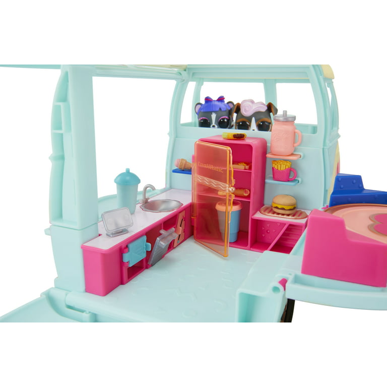 LOL Surprise 5-n-1 Grill & Groove Camper Fully-Furnished Playset with  Multiple Surprises , Great Gift for Kids Ages 4+ 