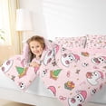 thumbnail image 6 of Manfei Kids Funny Ghost Queen Comforter Set, Kawaii Christmas Tree Gift Bedding Sets, Magic Festival Reversible Bedding Comforter Set, Lightweight Room Decor, 3 Pieces, 6 of 9