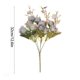 thumbnail image 3 of CaiYueKe Artificial Flowers Fake Plants Bouquets Wedding Home Hotel Decor Floral Arrangements Landscaping Fabric Decorative Ornaments Table Centerpieces, 3 of 7