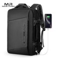 thumbnail image 2 of Ryden Mochila para portátil de 17 pulgadas Bolsa impermeable Bolsa de viaje con capa de recarga USB Anti-Mola-yogu, 2 of 5